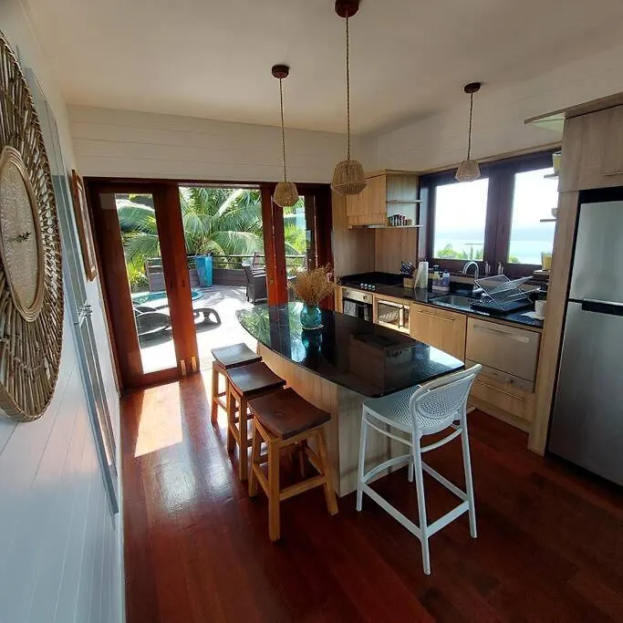Villa 180 Degree Stunning Ocean Views In Entirely Equipped Villa! Papetoai